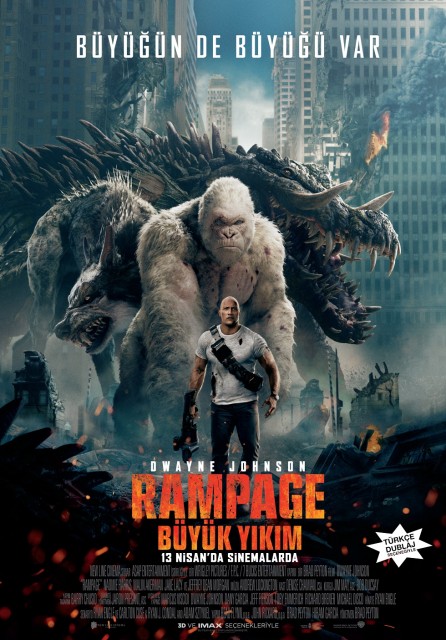 Rampage Büyük Yıkım 2018 Filmi 1080p Full HD İzle