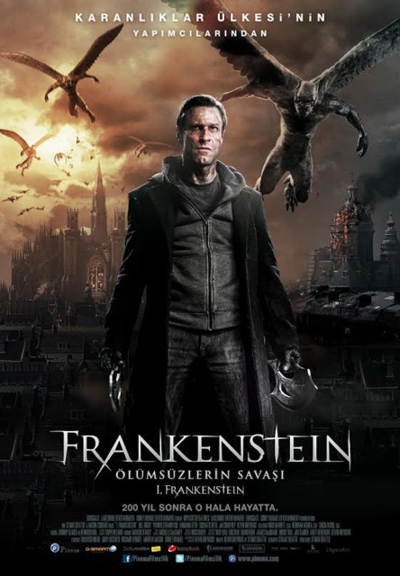 Frankenstein: Ölümsüzlerin Savaşı 2014 Filmi HD Türkçe Dublaj İzle