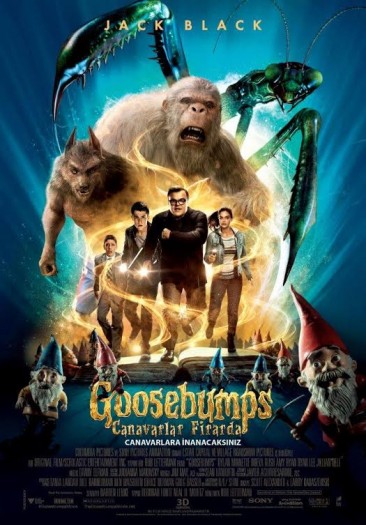 Goosebumps Canavarlar Firarda 2015 HD 1080P İzle