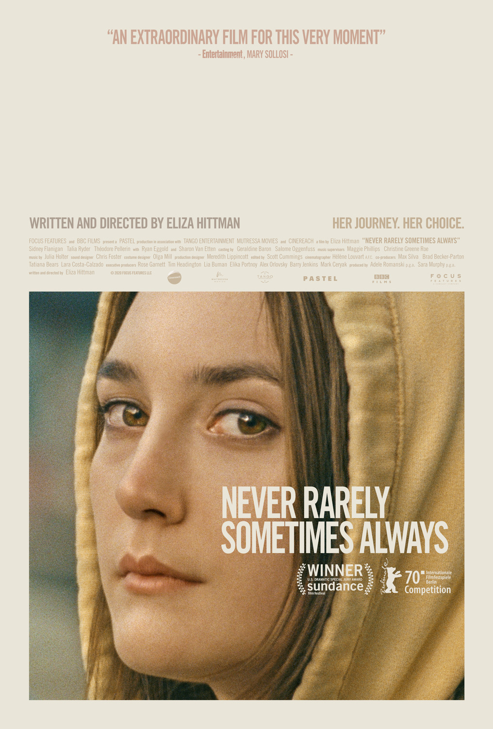 Never Rarely Sometimes Always 2020 Filmi HD 1080P İzle